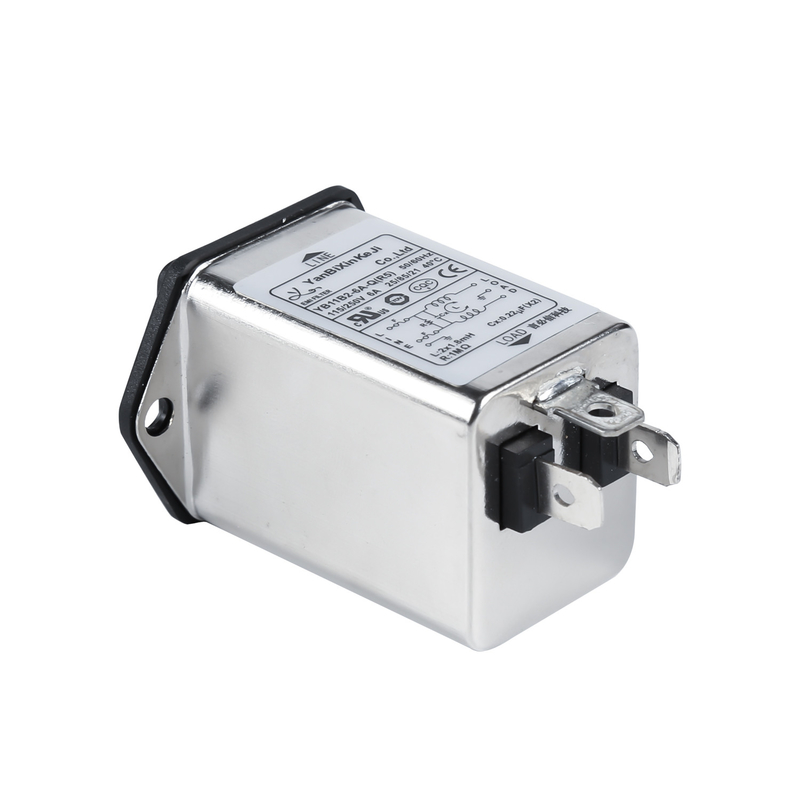 OEM IEC Inlet Filter Dengan Fuse Single Phase Noise Filter Untuk Peralatan Medis