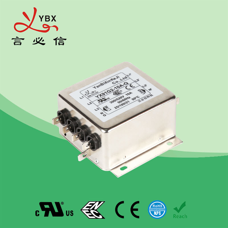 Filter EMI Industri 3A 440V / Filter EMI Tiga Fasa