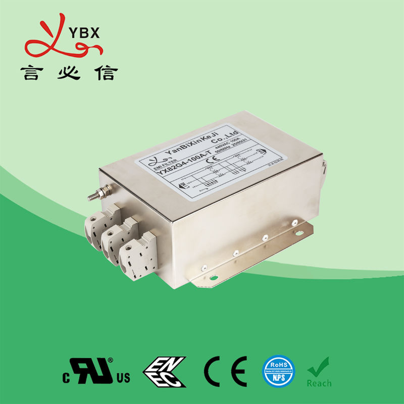 Filter Pasif Tiga Fase Listrik Pasif Untuk Inverter 440V 480VAC 100A